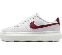 NIKE Court Vision Alta, Sneaker Mujer, White/Team Red-Sail, 39 EU