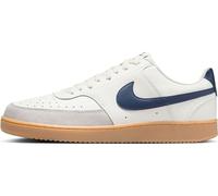 Nike Court Vision Lo SC Lifestyle Shoes, Zapatillas Deportivas Hombre, Sail Midnight Navy Gum Light Brown, 41 EU
