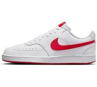 NIKE Court Vision Low Next Nat, Sneaker Mujer, White University Red, 42.5 EU