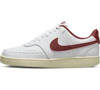 Nike Court Vision Low Next Nature Damenschuhe, Zapatos de Mujer, White Team Red Muslin Mtlc Gold Star, 43 EU