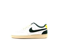 NIKE Court Vision Low, Sneaker Hombre, Sail/Pro Green-Picante Red-OPTI Yellow, 44 EU