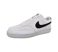 NIKE Court Vision, Zapatillas para Correr Hombre, Blanco Malaquita Blanco Negro, 42.5 EU