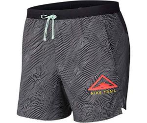 Nike CQ7949-010 Pantalón Corto Deportivo para Hombre, Black/Laser Crimson, Talla: L