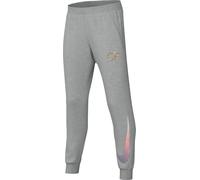 Nike Cr7 Club Fleece Football Jogger para Niños Mayores, Lt Smoke Grey/Htr/Metallic Gold, HF4349-077, L