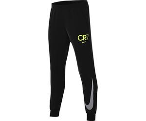 Nike Cr7 Club HF4349-010 HF4349-010 - Pantalones de fútbol para niños Mayores, Color Negro y Amarillo
