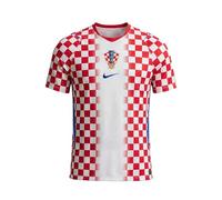 Nike Croacia Hombre S - Croatia National Team Camiseta de fútbol - WM 2026 Euro Fan Jersey NK Dri-FIT Stadium Home Shirt, White