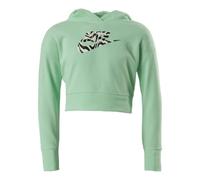 Nike Crop Fill, Sudadera con Capucha niños, Vapor Green, S