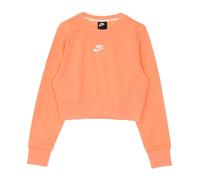 Nike - Cropped Crewneck Sweatshirt Sportswear Air Crew - Sport - Mujer - Naranja - L -