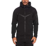Nike CU4489-010 M NSW TCH FLC Hoodie FZ WR Sweatshirt Men's Black/Black M