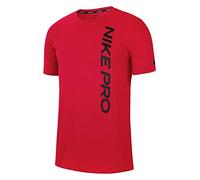 Nike CU4975-657 M NP SS Top NPC Burnout T-Shirt Mens University Red/(Black) M