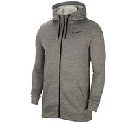 Nike CU6231 M NK TF HD FZ Sweatshirt Mens dk Grey Heather/Black XL