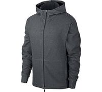 Nike CU6260-010 M NY DF FLC HD FZ Sweatshirt Men's Black/HTR/Black 2XL