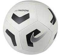 Nike CU8034-100 NK PTCH Train - SP21 Recreational Soccer Ball Unisex-Adult White/Black/(Silver) 5