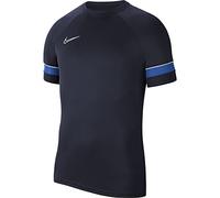 Nike CW6101 M NK Dry ACD21 Top SS T-Shirt Mens Obsidian/White/Royal Blue/White XL