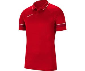 Nike CW6104-657 Academy 21 Polo Shirt Hombre Red/White Tamaño S