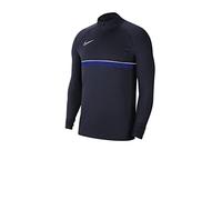 Nike CW6110 M NK Dry ACD21 Dril Top Sweatshirt Mens Obsidian/White/Royal Blue/White S