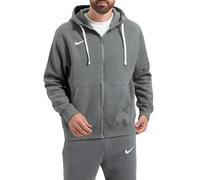 NIKE CW6887 Sudadera con capucha para Hombre, Color Gris Carbón/Blanco, Talla L
