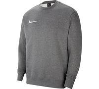 Nike CW6904 Y NK FLC PARK20 CREW Sweatshirt boys charcoal heathr/white XS