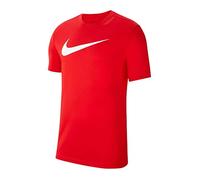 Nike CW6941-657 Y NK DF PARK20 SS tee HBR T-Shirt Chicos Unisex University Red/White Tamaño S