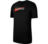 Nike CW6950 M NK DB tee SW Athlete T-Shirt Mens Black/Team Orange XL