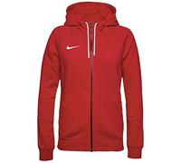 Nike CW6955-657 W NK FLC PARK20 FZ Hoodie Sweatshirt Mujer University Red/White/(White) Tamaño XL