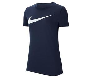 Nike CW6967-451 W NK DF PARK20 SS tee HBR T-Shirt Mujer Obsidian/White Tamaño S