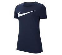 Nike CW6967-451 W NK DF PARK20 SS tee HBR T-Shirt Mujer Obsidian/White Tamaño XS