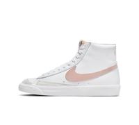 Nike Blazer Mid '77, Sneaker Mujer, White/Pink Oxford/Bl, 38 EU