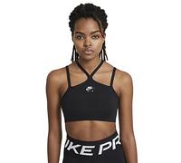 Nike CZ7188-010 Indy Air Bra Sports Bra Womens Black/Iron Grey/Black/(White) XS