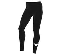 Nike CZ8530-010 W NSW ESSNTL LGGNG Swoosh MR Leggings Womens Black/(White) XS-S