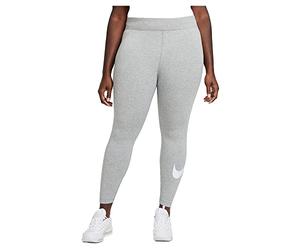 Nike CZ8530-063 W NSW ESSNTL LGGNG Swoosh MR Leggings Womens dk Grey Heather/(White) XS