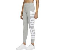 Nike CZ8534 W NSW ESSNTL GX HR LGGNG JDI Leggings Women's dk Grey Heather/White 2XL