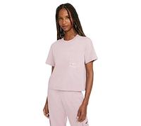 Nike CZ8911-645 W NSW SWSH SS Top T-Shirt Womens Champagne/(White) XS