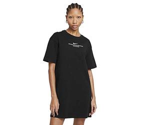 Nike CZ9406-010 W NSW SWSH DRSS SS T-Shirt Womens Black/White M