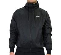 Nike DA0001-010 M NSW SPE WVN LND WR HD JKT Jacket Men's, Black/White, L-T