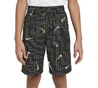Nike DA0264-011 B NK Dry Short AOP RTLP Shorts Boys Black/Barely Volt/(Barely Volt) L
