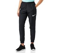 NIKE DA1147-010 W NK Swoosh Run TRK Pant Pants Womens Black/Grey Fog/(White) S
