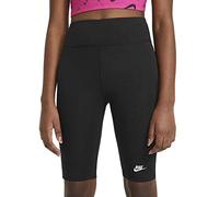 Nike DA1243-010 G NSW Bike 9 In Short, Shorts Girl's, Black/White, L