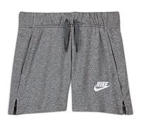 NIKE DA1405-091 G NSW Club FT 5 IN Short Pants Women's Carbon Heather/White L