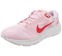 NIKE DA8570-600 Air Zoom Structure 24 Sneaker Female Med Soft Pink/LT Crimson-Summit White EU 39