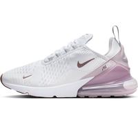 Nike Damen Air MAX 270, Zapatillas Mujer, White Platinum Violet Smokey Mauve Black, 38.5 EU