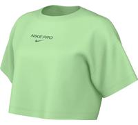 Nike Damen Dri-fit Pro Short-Sleeve CRP tee Top, Vapor Green, Small Mujeres