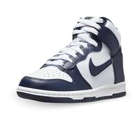 NIKE DB2179-008 Dunk High (GS) Hombre Football Grey/Midnight Navy-White EU 36.5