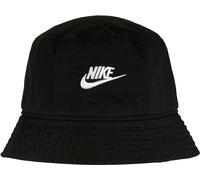 Nike DC3967 U NSW Bucket Futura Wash Hat Unisex-Adult Black/White M/L