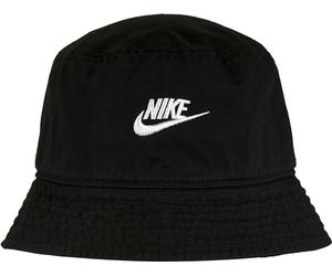 Nike DC3967 U NSW Bucket Futura Wash Hat Unisex-Adult Black/White M/L