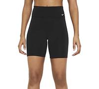 Nike DD0243-010 W One MR 7" Short 2.0 Shorts Womens Black/(White) S