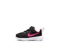 Nike DD1094-007 Nike Revolution 6 Sneaker Kid Black/Hyper Pink-Pink Foam 19.5