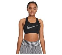 Nike DD1141 W NK DF SWSH ICNCLSH GX Bra Sports Bra Women's Black/White XS