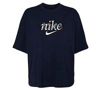 NIKE DD1456-451 W NSW tee Boxy Nature T-Shirt Womens Obsidian S