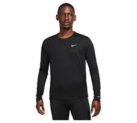 Nike DD4576 M NK DF UV Miler Top LS Sweatshirt Mens Black/Reflective silv 2XL